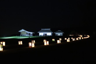 平沢官衙遺跡の万灯夏まつり 